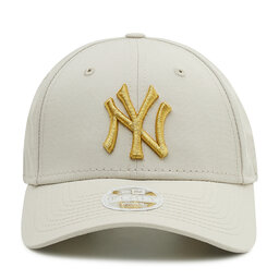 

Бейсболка New Era New York Yankees Metallic 60222491 Бежевий