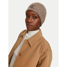 Calvin Klein Čepice Calvin Klein Thick Embroidery K60K612321 Béžová