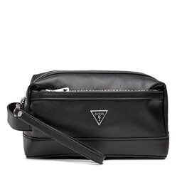 Guess Geantă pentru cosmetice Guess Certosa Saffiano HMCERT P2243 BLA