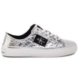 

Кеди Calvin Klein Jeans Crinkle R7801 Silver, Срібний