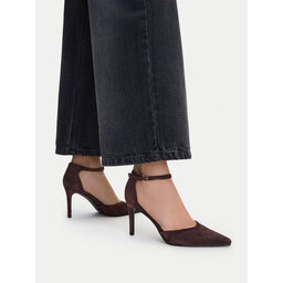 DeeZee High Heels DeeZee CEO-TS6391-01 Braun