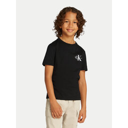 Calvin Klein Jeans Calvin Klein Jeans T-Shirt Monologo IU0IU00678 Μαύρο Regular Fit