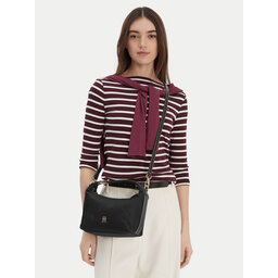 Tommy Hilfiger Handtasche Tommy Hilfiger Th Go Crossover Nylon AW0AW18164 Schwarz