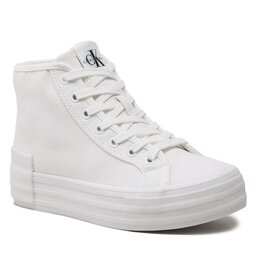 Calvin Klein Jeans Laisvalaikio batai Calvin Klein Jeans Vulc Flatform Bold Essential YW0YW01031 White YBR