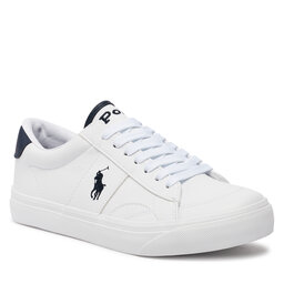 

Снікерcи Polo Ralph Lauren RL00564111 J White Tumbled W/ Navy Pp, Білий