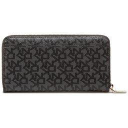 

Великий жіночий гаманець DKNY Bryant-New Zip Arou R831J658 Bk Logo/Bk XLB, Чорний