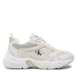 

Снікерcи Calvin Klein Jeans Retro Tennis Su-Mesh W YW0YW00891 White YBR, Білий