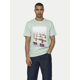 Only & Sons Only & Sons T-Shirt Kolton 22028735 Grün Regular Fit