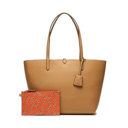 Lauren Ralph Lauren Handväska Lauren Ralph Lauren 431795329055 Milford Equestrian Print/Ornge