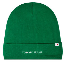 Tommy Jeans Czapka Tommy Jeans Tjw Linear Logo Beanie AW0AW15843 Zielony