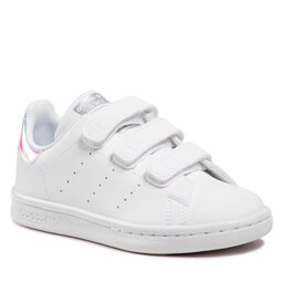 adidas Skor adidas Stan Smith Cf C FX7539 Ftwwht/Ftwwht/Silvmt