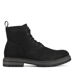 Lanetti Botines planos Lanetti MYL8513-3 Negro