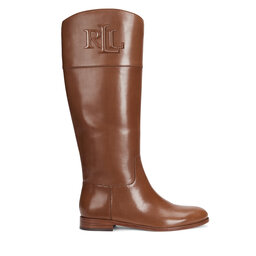 LAUREN RALPH LAUREN Kozačky ve vojenském stylu LAUREN RALPH LAUREN 802937803001 Hnědá