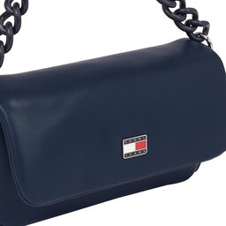 

Сумка Tommy Jeans Tjw City-Wide Flap Crossover AW0AW15936 Dark Night Navy C1G, Cиній