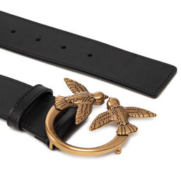 

Жіночий ремінь Pinko Love Berry Simply H4 Belt AI 22-23 PLT01 1H212V Y5H7 Black Z99Q, Чорний