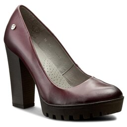 Maciejka Lågskor Maciejka 02629-23/00-1 Bordo