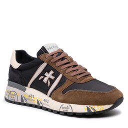 Premiata Sportcipő Premiata Lander 5361 Black/Ivory/Brown