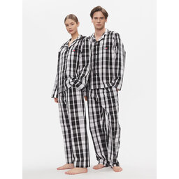 Tommy Jeans Tommy Jeans Pyjama UU0UU00084 Schwarz Regular Fit