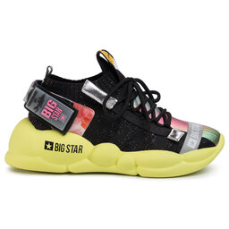 

Снікерcи Big Star Shoes FF274A582A Black/Yellow, Чорний