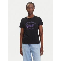 Tommy Jeans Tommy Jeans T-Shirt Essential DW0DW21404 Μαύρο Regular Fit