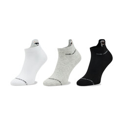 KARL LAGERFELD Set de 3 perechi de șosete medii de damă KARL LAGERFELD Ikonik 2.0 231W6004 Black/White/Grey 972
