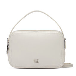 Calvin Klein Handtasche Calvin Klein Ck Hardware Camera Bag LV04F3678G Hellbeige