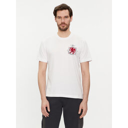 Aeronautica Militare Aeronautica Militare Marškinėliai 241TS2201J629 Balta Regular Fit