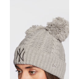 

Шапкa New Era New York Yankees Double Pom Bobble 60284834 Grey, Сірий