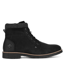 Rieker Schnürschuhe Rieker 33640-01 Schwarz