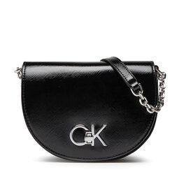 Calvin Klein Borsetta Calvin Klein Re-Lock Saddle Bag Mini Saffiano K60K609878 BAX