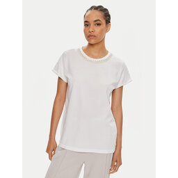 Dixie Dixie Marškinėliai T924J014 Balta Regular Fit