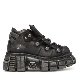 NEW ROCK Sneakersy NEW ROCK M-106NC-C1 Čierna