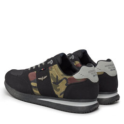 

Снікерcи Aeronautica Militare 232SC227CT3225 Black/Green Camouflage 94451, Чорний