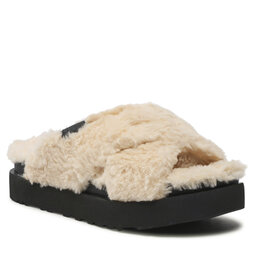 Ugg Pantoletten Ugg W Fuzz Sugar Cross Slide 1135131 NBLC