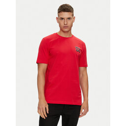 HUGO Hugo Póló Dimoniti 50522434 Piros Regular Fit