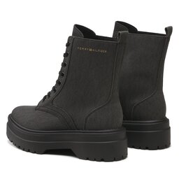 

Черевики туристичні Tommy Hilfiger Feminine Essential Canvas FW0FW07357 Black BDS, Чорний