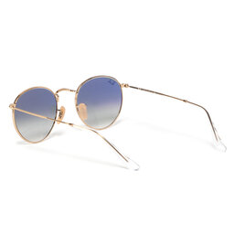 

Сонцезахисні окуляри Ray-Ban Round Flat Lenses 0RB3447N 001/3F Gold/Blue, Золотий