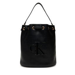 Calvin Klein Сумка Calvin Klein Bold Ck Large Bucket Bag LV04F3232G Чорний