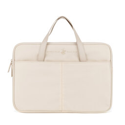 Beverly Hills Polo Club Torba na laptopa Beverly Hills Polo Club BHPC-K-027-06 Beżowy