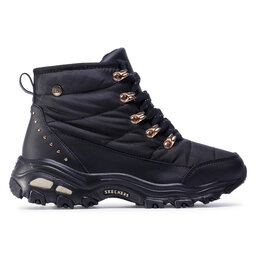 

Черевики туристичні Skechers Weekender Puffer 167088/BKGD Black/Gold, Чорний