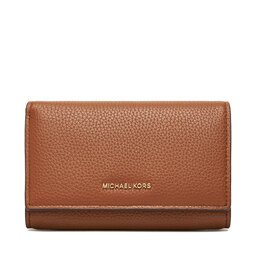MICHAEL Michael Kors Duży Portfel Damski MICHAEL Michael Kors 32T5GJ6D9L Brązowy