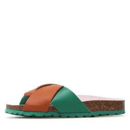 

Шльопанці Surface Project Flip BROWN/GREEN, Коричневий