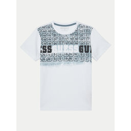 Guess Guess Póló L5RI23 K8HM4 Fehér Regular Fit