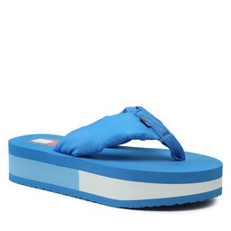 Tommy Jeans Chancletas Tommy Jeans Webbing Mid Beach Sndl Nw Strip EN0EN02114 Deep Sky Blue C2P