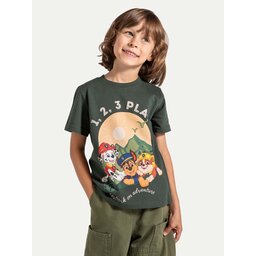 Coccodrillo Coccodrillo Camiseta ZC4143201LBD Verde Regular Fit