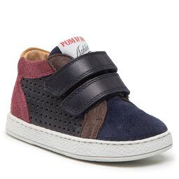 Pom d'Api Sneakersy Pom d'Api Mousse Dop N1SAAT0405 M Marine/Bordeaux