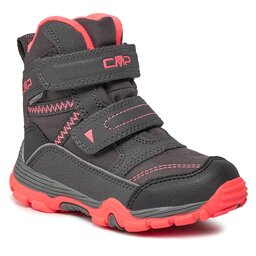 CMP Hótaposó CMP Pyry Snow Boot Wp 38Q4514 Titanio-Red Fluo 30UP