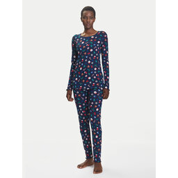 United Colors Of Benetton United Colors Of Benetton Pizsama 3SUP3P03N Sötétkék Regular Fit