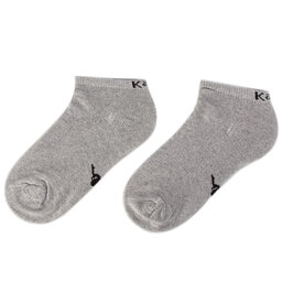 

Набір 3 пар низьких шкарпеток unisex Kappa 704275 Grey Melang 19N, Сірий
