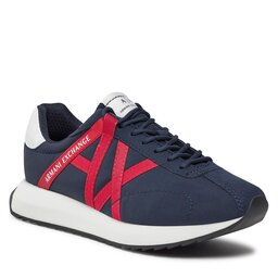 

Снікерcи Armani Exchange XUX150 XV608 M651 Navy/Red, Cиній